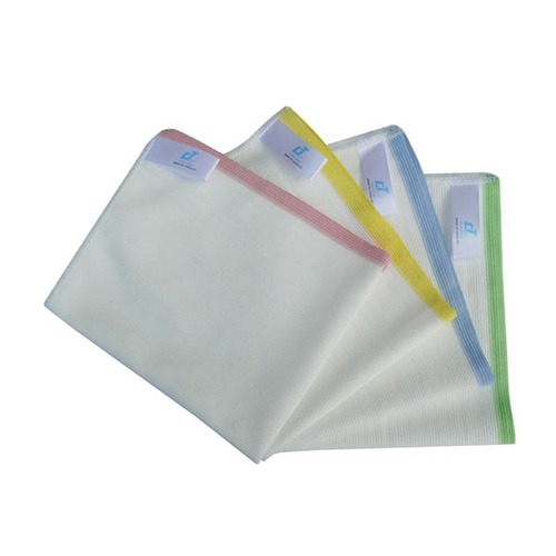 超細微纖維抹布 輕柔方巾 32x32cm 紅黃綠四色可選 VM 123232